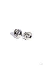 Load image into Gallery viewer, paparazzi-accessories-patterned-past-silver-earrings
