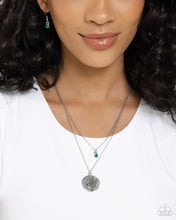 Load image into Gallery viewer, Birthstone Beauty - Green Necklace - Paparazzi Jewelry

