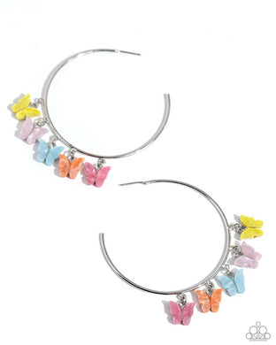 paparazzi-accessories-bemusing-butterflies-multi-earrings