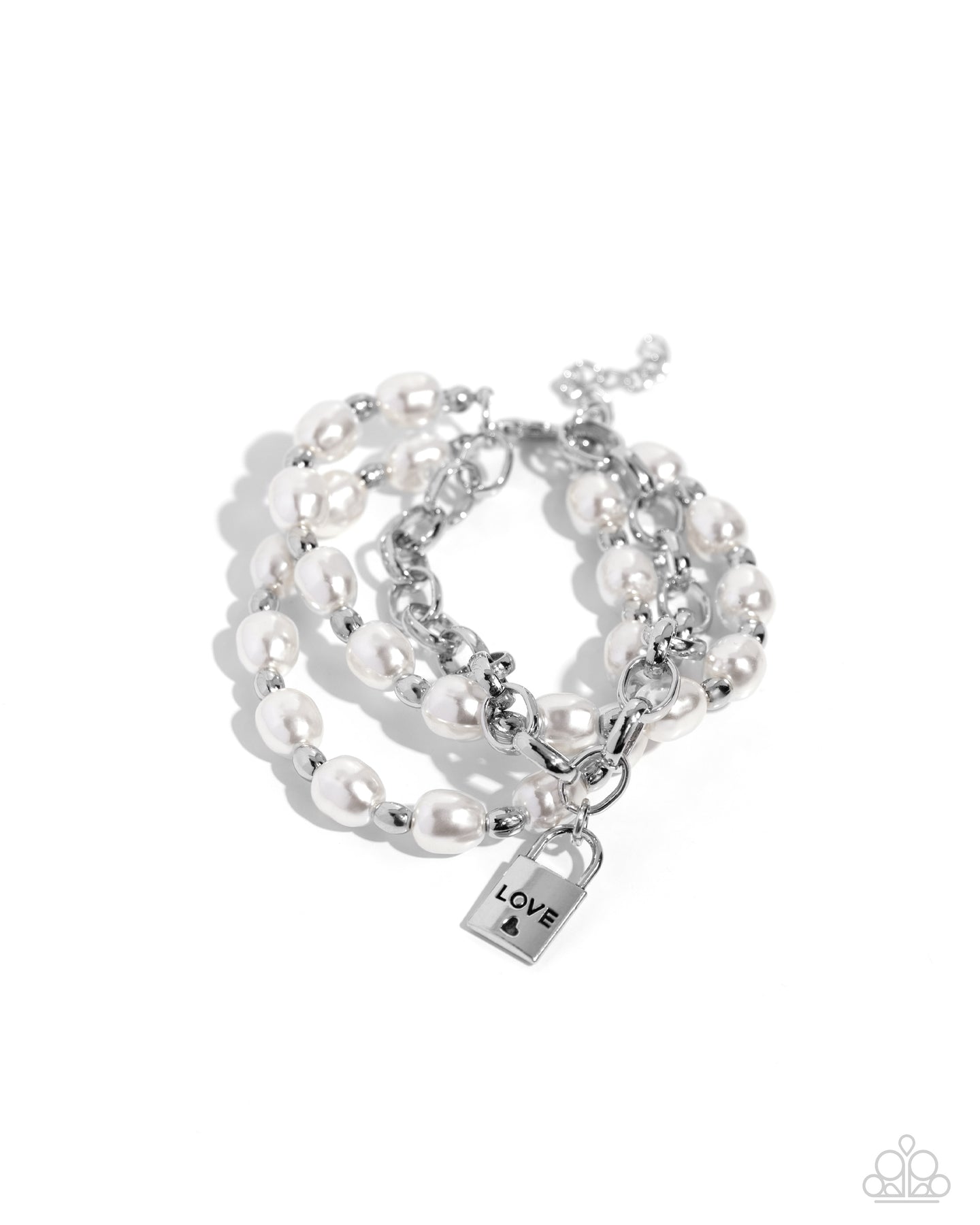 paparazzi-accessories-love-locked-legacy-white