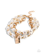 Load image into Gallery viewer, paparazzi-accessories-love-locked-legacy-gold
