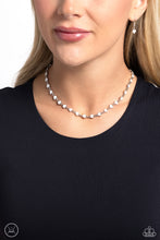 Load image into Gallery viewer, Dancing Dalliance - White Necklace - Paparazzi Jewelry
