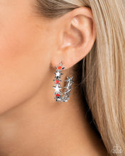 Load image into Gallery viewer, Star Spangled Statement Earrings - Paparazzi Jewelry
