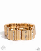 Load image into Gallery viewer, paparazzi-accessories-linear-legend-gold-bracelet
