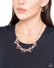 Load image into Gallery viewer, Serene Statement - Orange Necklace - Paparazzi Jewelry
