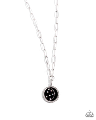 paparazzi-accessories-lunar-liaison-black-necklace