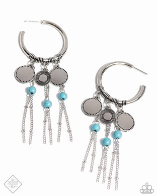 paparazzi-accessories-peppy-pinnacle-blue-earrings