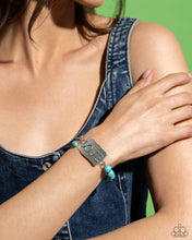 Load image into Gallery viewer, Lovely Stones - Blue Bracelet - Paparazzi Jewelry
