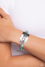 Load image into Gallery viewer, Lovely Stones - Blue Bracelet - Paparazzi Jewelry
