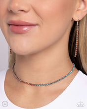Load image into Gallery viewer, Dedicated Duo - Orange Necklace - Paparazzi Jewelry
