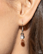 Load image into Gallery viewer, Dainty Deduction - White Necklace - Paparazzi Jewelry
