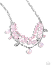 Load image into Gallery viewer, paparazzi-accessories-cubed-cameo-pink-necklace
