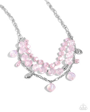 paparazzi-accessories-cubed-cameo-pink-necklace