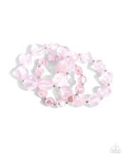 Load image into Gallery viewer, paparazzi-accessories-glittery-gala-pink-bracelet
