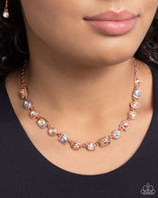 Load image into Gallery viewer, Gallery Glam - Copper Necklace - Paparazzi Jewelry
