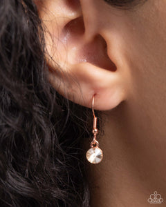 Gallery Glam - Copper Necklace - Paparazzi Jewelry