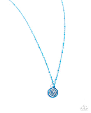 paparazzi-accessories-bejeweled-basic-blue-necklace