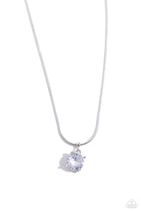 paparazzi-accessories-pronged-premiere-white-necklace