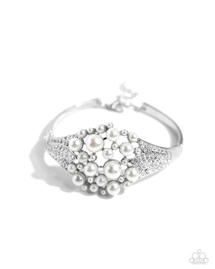 paparazzi-accessories-royal-red-carpet-white-bracelet