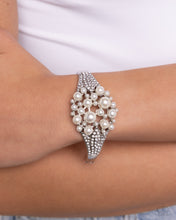 Load image into Gallery viewer, Royal Red Carpet - White Bracelet - Paparazzi Jewelry
