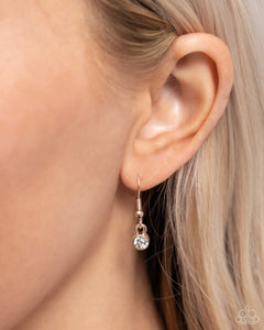 Bedazzled Bravado - Rose Gold Necklace - Paparazzi Jewelry