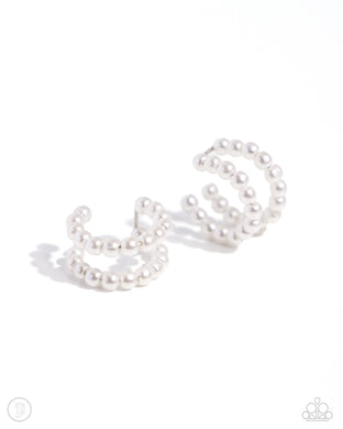 paparazzi-accessories-pearls-just-want-to-have-fun-white-post earrings
