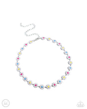 Load image into Gallery viewer, paparazzi-accessories-floral-falsetto-white-necklace
