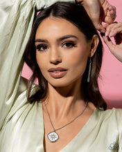 Load image into Gallery viewer, Soaring Stars - White Necklace - Paparazzi Jewelry
