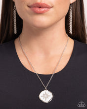 Load image into Gallery viewer, Soaring Stars - White Necklace - Paparazzi Jewelry
