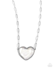 Load image into Gallery viewer, paparazzi-accessories-seize-the-sentiment-white-necklace
