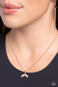 Mermaid Masterpiece - Copper Necklace - Paparazzi Jewelry
