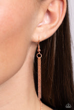 Load image into Gallery viewer, Mermaid Masterpiece - Copper Necklace - Paparazzi Jewelry
