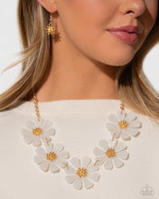 Load image into Gallery viewer, Pastel Promenade - White Necklace - Paparazzi Jewelry
