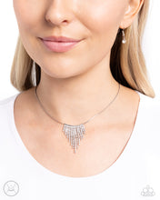 Load image into Gallery viewer, Chandelier Cadenza - White Necklace - Paparazzi Jewelry
