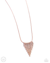 Load image into Gallery viewer, paparazzi-accessories-chandelier-cadenza-copper-necklace
