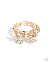 Load image into Gallery viewer, paparazzi-accessories-its-all-a-bow-t-me-gold

