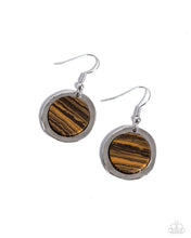 Load image into Gallery viewer, paparazzi-accessories-pendant-paradox-brown-earrings
