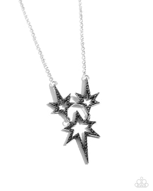 paparazzi-accessories-explosive-exhibit-silver-necklace