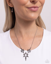 Load image into Gallery viewer, Explosive Exhibit - Silver Necklace - Paparazzi Jewelry
