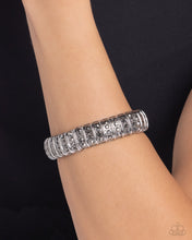 Load image into Gallery viewer, Manufactured Magnificence - Silver Bracelet - Paparazzi Jewelry
