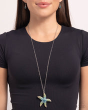 Load image into Gallery viewer, Starfish Staycation - Blue Necklace - Paparazzi Jewelry
