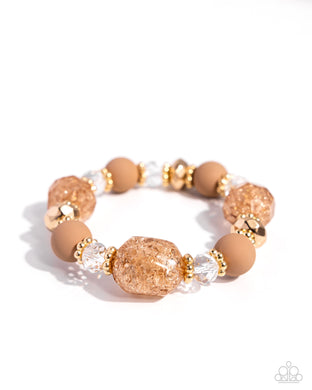 paparazzi-accessories-sweetly-shattered-brown-bracelet