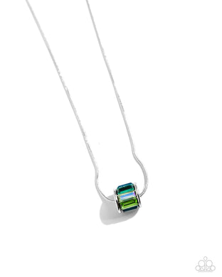 paparazzi-accessories-warden-wheel-green-necklace