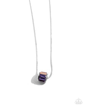 Load image into Gallery viewer, paparazzi-accessories-warden-wheel-purple-necklace
