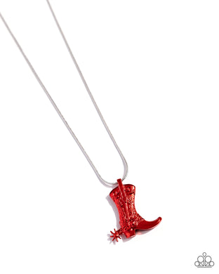 paparazzi-accessories-boot-scootin-bravado-red