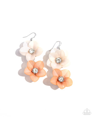 paparazzi-accessories-fairy-tale-florals-orange-earrings