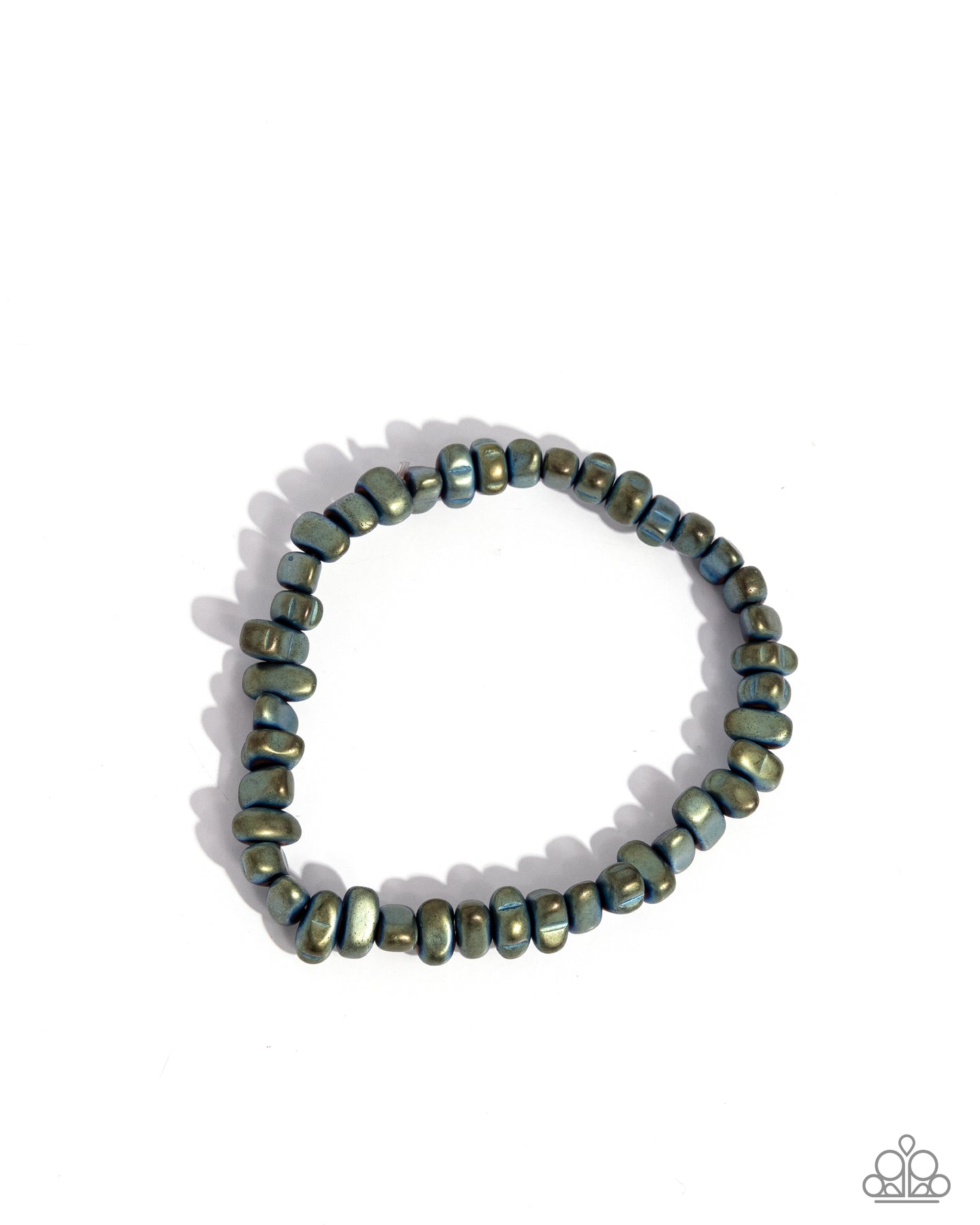 paparazzi-accessories-matte-makeover-green-mens bracelet