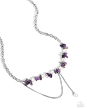 Load image into Gallery viewer, paparazzi-accessories-nostalgically-noble-purple-necklace
