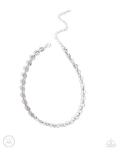 Load image into Gallery viewer, paparazzi-accessories-abstract-advocate-silver-necklace
