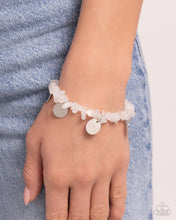 Load image into Gallery viewer, Grounded Grandeur - White Bracelet - Paparazzi Jewelry
